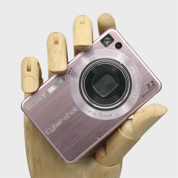 Sony Cybershot DSC-W120 Digital Camera | 7.2MP | Pink - Picture 1 of 5